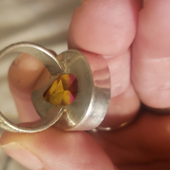 Certified ALEXANDRITE 50 TO 60 CARAT STOME AND 925 SS SIZE 9 1/2 - Picture 8 of 8